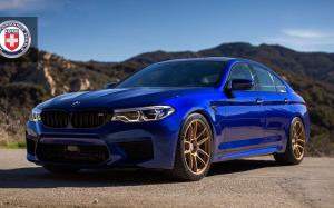 BMW M5 on HRE Wheels (RC104) 2018 года